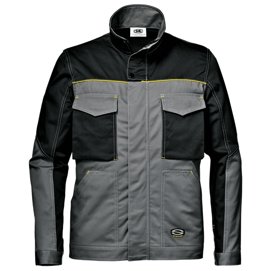 SIR SAFETY – FUSION TECH BLUZA SIVO/CRNA